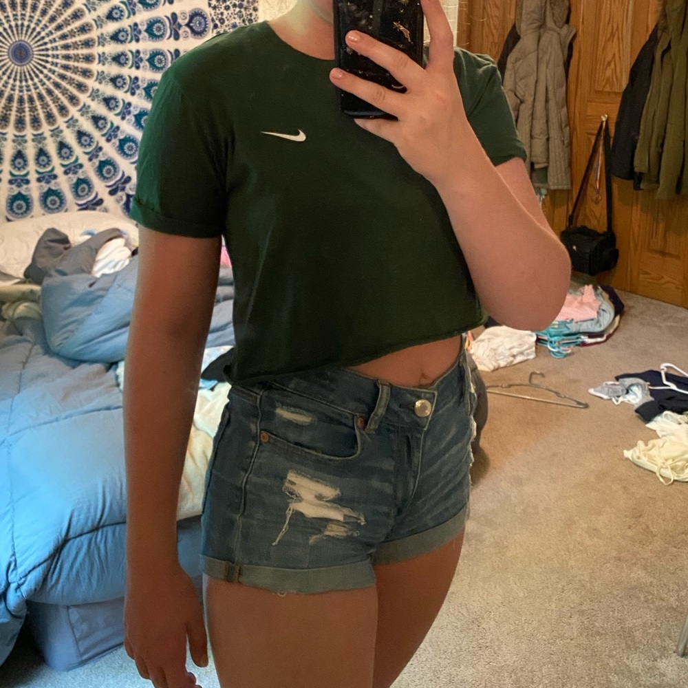 Forest Green Nike tee